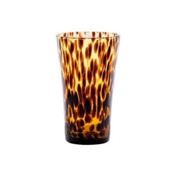 Juliska Tortoise Puro Large Tumbler 3.5" L 3.5" W 6" H 15.0 oz