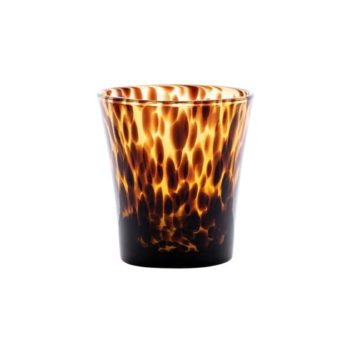 Juliska Tortoise Puro Small Tumbler 3.75" L 3.75" W 4" H 11.0 oz