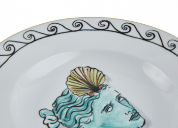 Ginori 1735 Il Viaggio di Nettuno Soup Plate 9.6" - Image 2