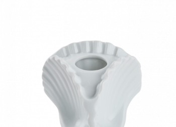 Ginori 1735 Il Viaggio di Nettuno 3 Shells Candleholder - White - Image 2