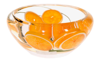 Emilio Robba Orange Slices Bowl