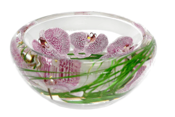 Emilio Robba Spotted Phalaenopsis Flower Bowl