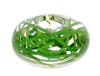 Emilio Robba Green Grass Medium T-Light