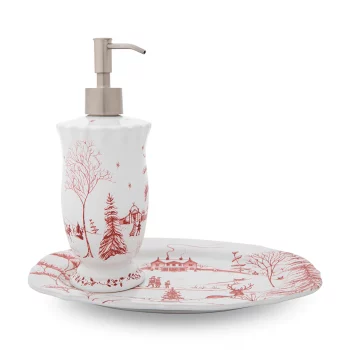 Juliska Country Estate Tray 8 in - Winter Frolic - Image 2