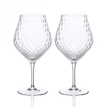 Caskata Phoebe Clear Universal Wine Glasses - Set of 2