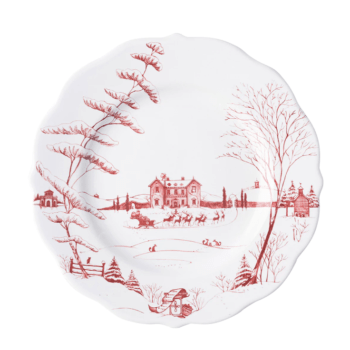 Juliska Country Estate Dinner Plate - Winter Frolic