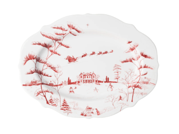 Juliska Country Estate Serving Platter Christmas Eve - Winter Frolic