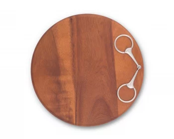 Vagabond House Cheese Board - Equestrian Bit 10"