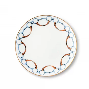 Vagabond House Wellington Bit Pattern Round Salad Plate 8.5"
