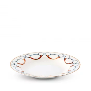 Vagabond House Wellington Bit Pattern Soup Plate 8.5"