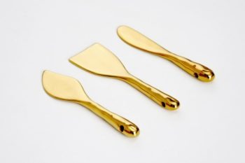 Pampa Bay Madera Set of 3 Cheese Knives