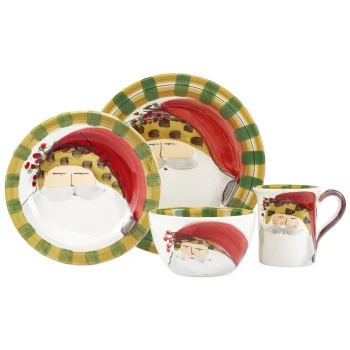 Vietri Old St. Nick 4-Piece Set - Animal Hat