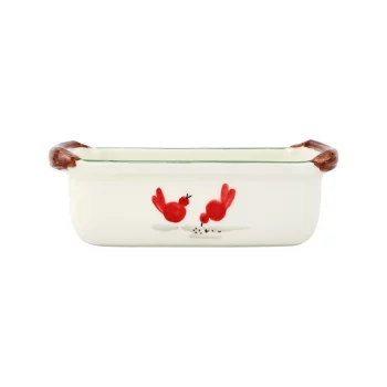 Vietri Old St. Nick Loaf Pan - Image 2