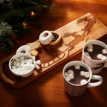 Caskata Santa's Sleigh Serving Board - Image 2