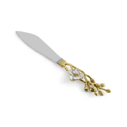 Michael Aram Orchid Cake Knife 12"L