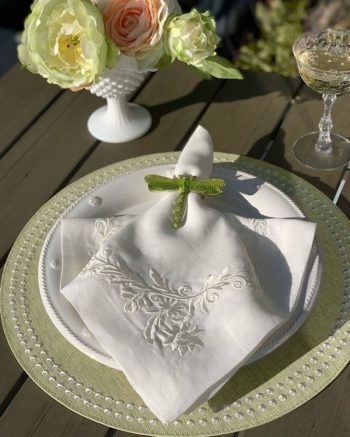 Bodrum Dragonfly Napkin Rings - Image 2