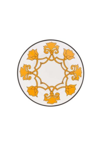 Pinto Paris Jaipur Dessert Plate Yellow 8.25"D
