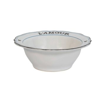 Juliska L'Amour Toujours Cereal, Ice Cream Bowl 7.5"D