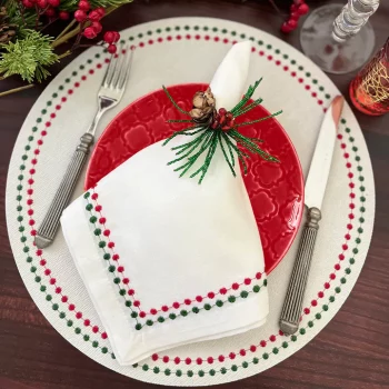 Bodrum Pearls Napkins - Image 3
