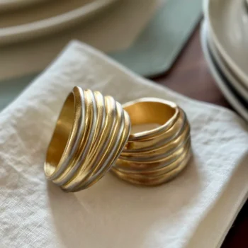 Bodrum Swirl Napkin Ring