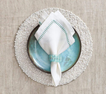 Kim Seybert Bianco Placemat - Set of 4 - Image 2