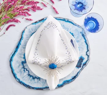 Kim Seybert Marine Placemat - Set of 4 - Image 2