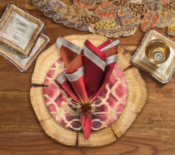 Kim Seybert Woodland Placemat - Set of 4 - Image 2