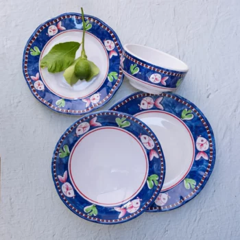 Vietri Melamine Campagna Pesce Cereal Bowl - Image 2