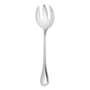 Christofle Rubans Silver Plated Salad Serving Fork