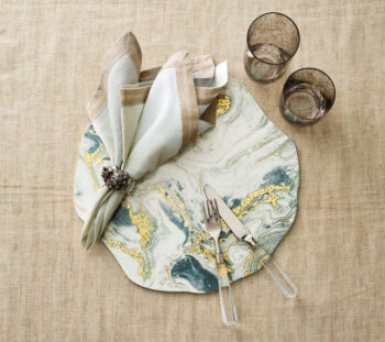 Kim Seybert Cosmos Placemats - Set of 4 - Image 2