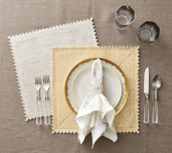 Kim Seybert Stamped Reversible Placemat - Image 2