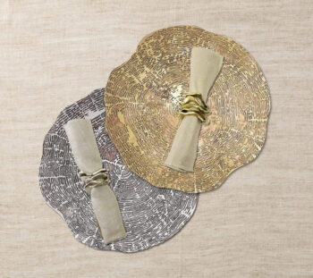 Kim Seybert Flux Napkin Rings - Set of 4