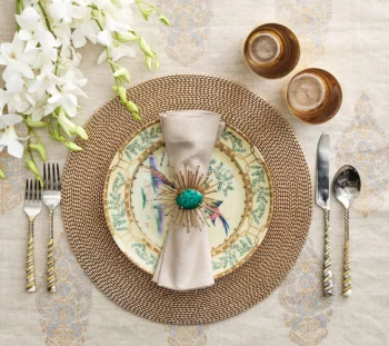 Kim Seybert Flare Napkin Rings - Set of 4 - Image 2