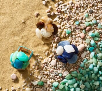 Kim Seybert Sea Stone Napkin Rings - Set of 4 - Image 2