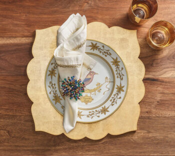Kim Seybert Jardin Napkins - Set of 4 - Image 2