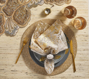 Kim Seybert Metafoil Napkins - Set of 4 - Image 3