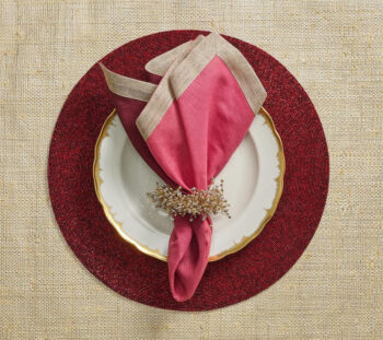 Kim Seybert Spray Napkin Rings - Set of 4 - Image 2