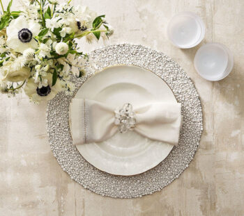 Kim Seybert Cloud Napkin Rings - Set of 4