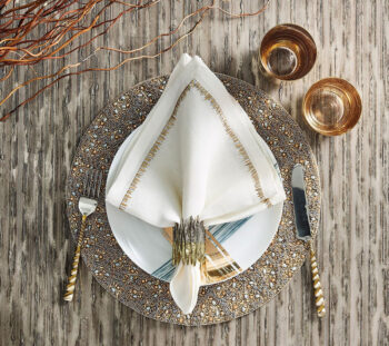 Kim Seybert Filament Napkins - Set of 4 - Image 8