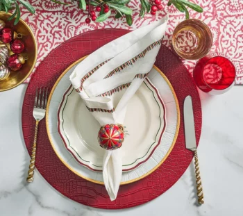 Kim Seybert Filament Napkins - Set of 4 - Image 5