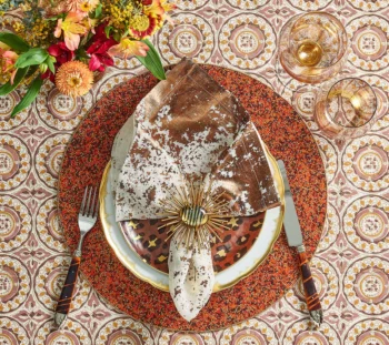 Kim Seybert Metafoil Napkins - Set of 4