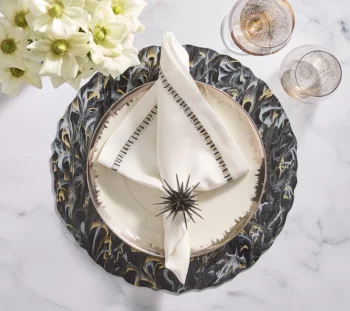 Kim Seybert Filament Napkins - Set of 4 - Image 4