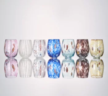 Kim Seybert Gala Tumbler in Lilac - Set of 4 - Image 2