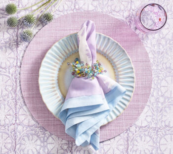 Kim Seybert Spritz Napkin Rings - Set of 4 - Image 2