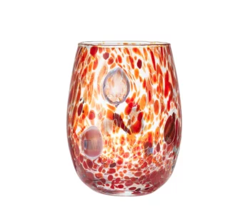 Kim Seybert Gala Tumbler in Orange - Set of 4