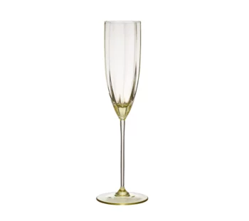 Kim Seybert Luna Flute in Citrine - Set of 4