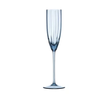 Kim Seybert Luna Flute in Sapphire - Set of 4
