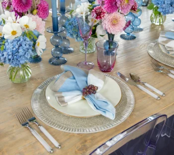 Kim Seybert Ophelia Wine Glass in Lavender - Set of 4 - Image 2