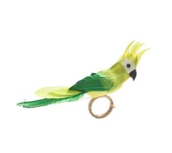 Kim Seybert Parakeet Napkin Ring - Set of 4