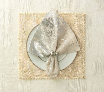 Kim Seybert Metafoil Napkins - Set of 4 - Image 2